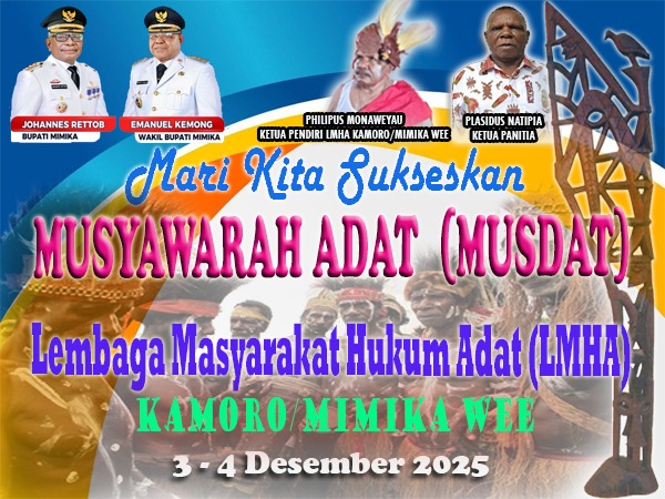 IKLAN LEMBAGA ADAT SUKU KAMORO