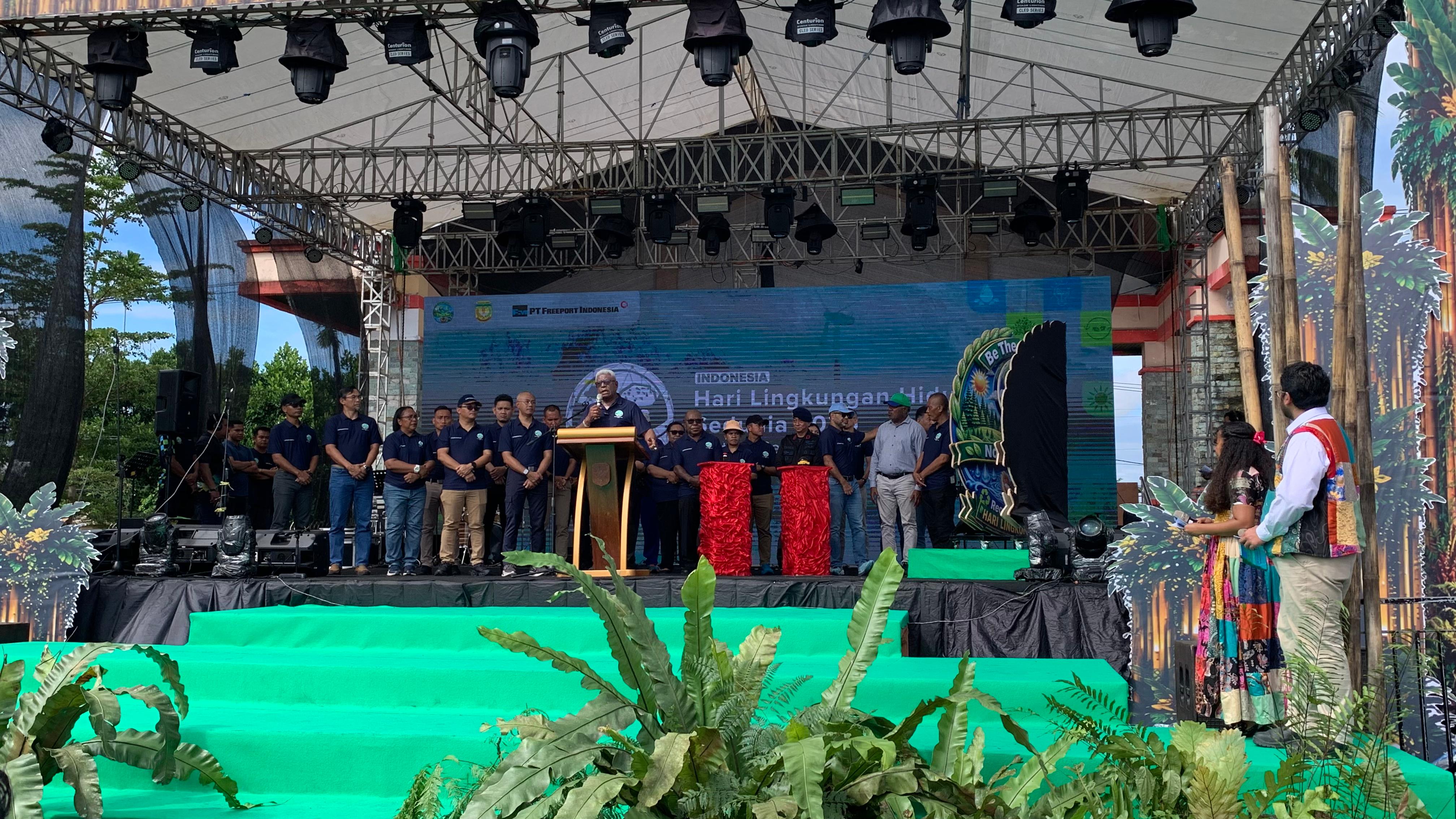Kolaborasi PT FI dan Pemkab Mimika Dalam Peringatan Hari Lingkungan Sedunia Lewat Pameran