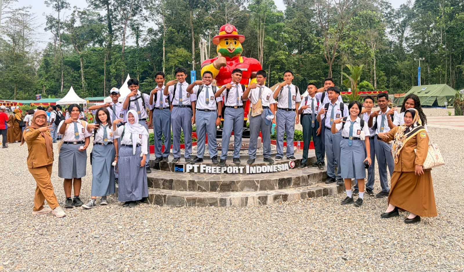IFRC 2026: Freeport Beri Ruang Edukasi Penanganan Bencana Bagi Pelajar di Mimika   ​