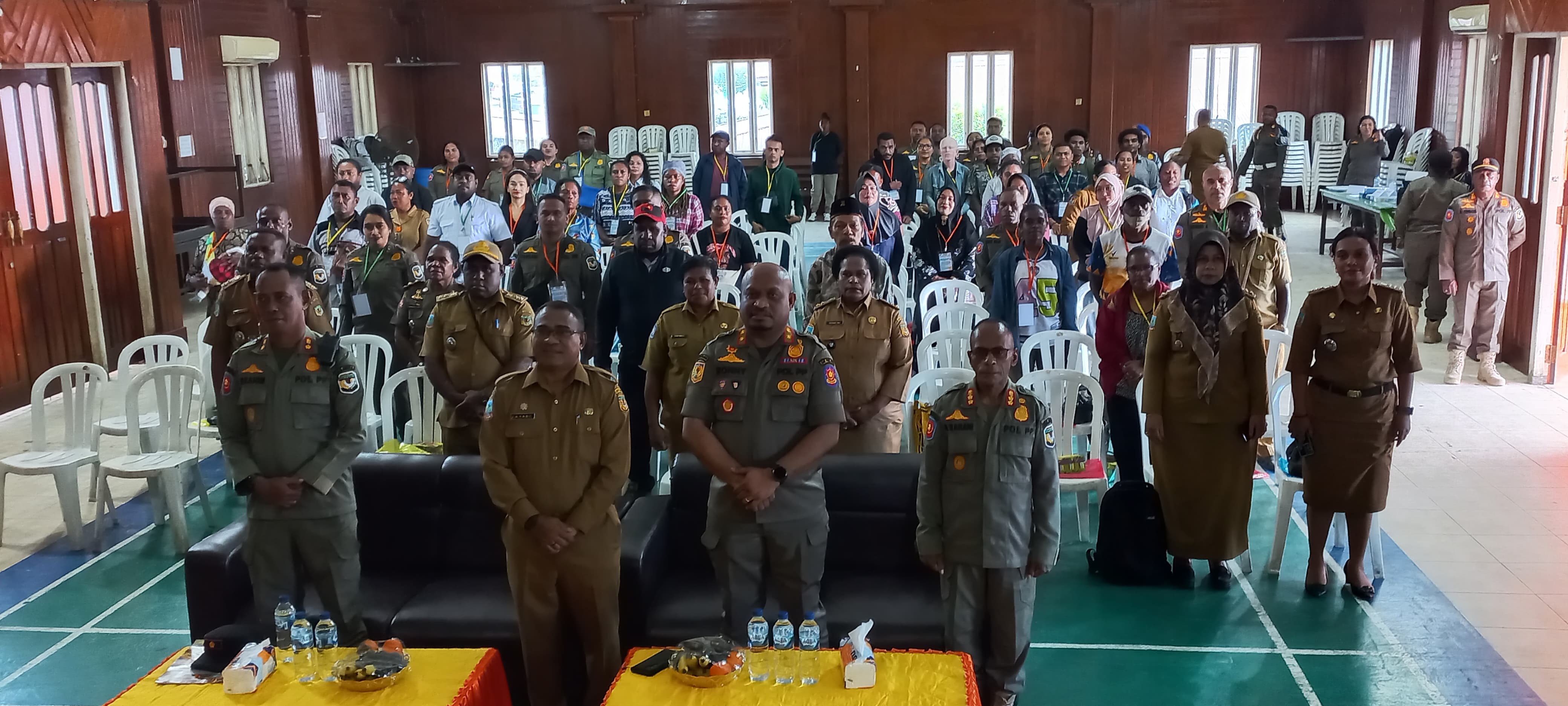 Satpol PP Gelar Sosialisasi Penegakan Peraturan Daerah di Mimika