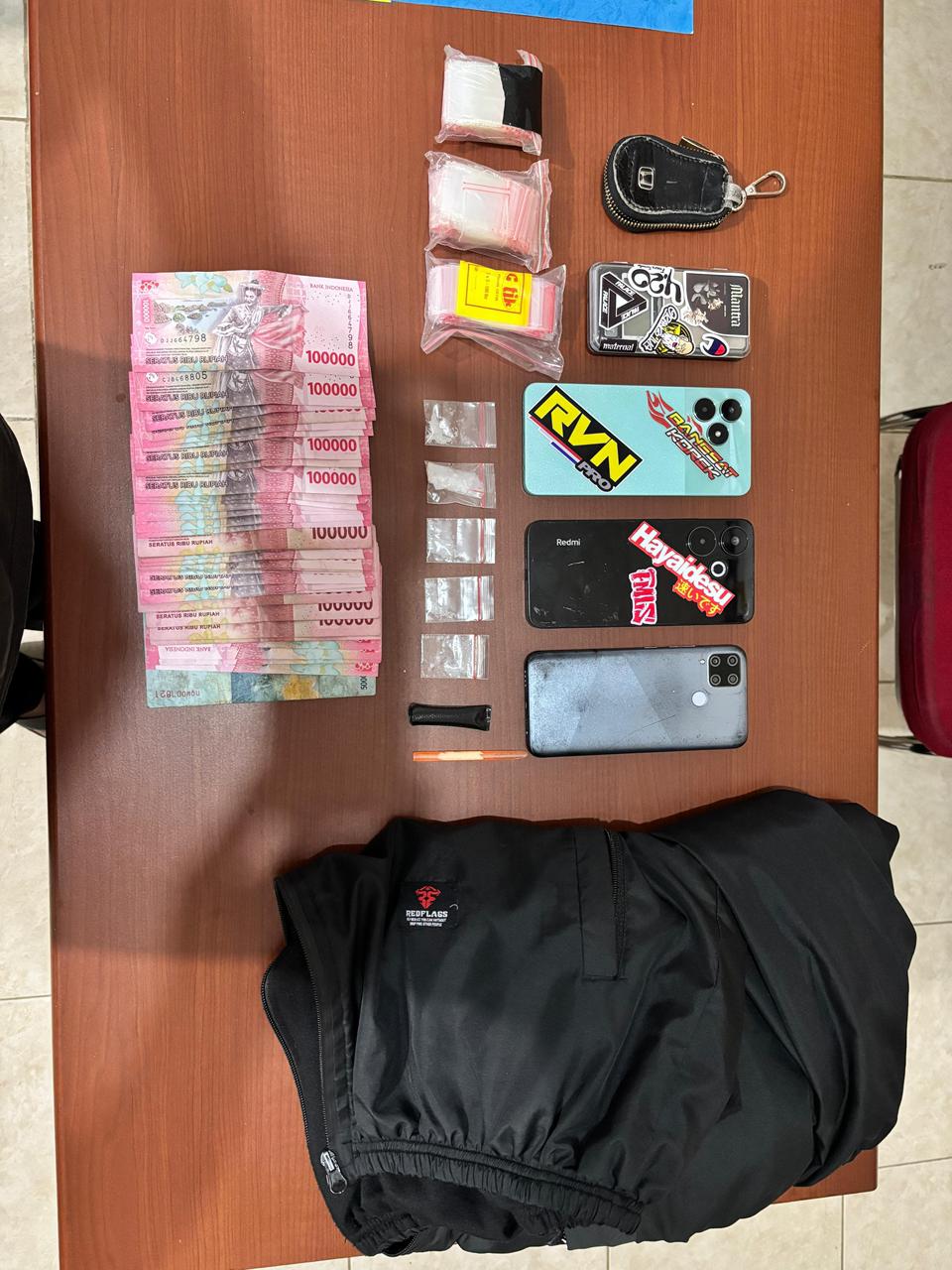 Polisi Tangkap Dua Terduga Pelaku Pengedar Sabu di Mimika