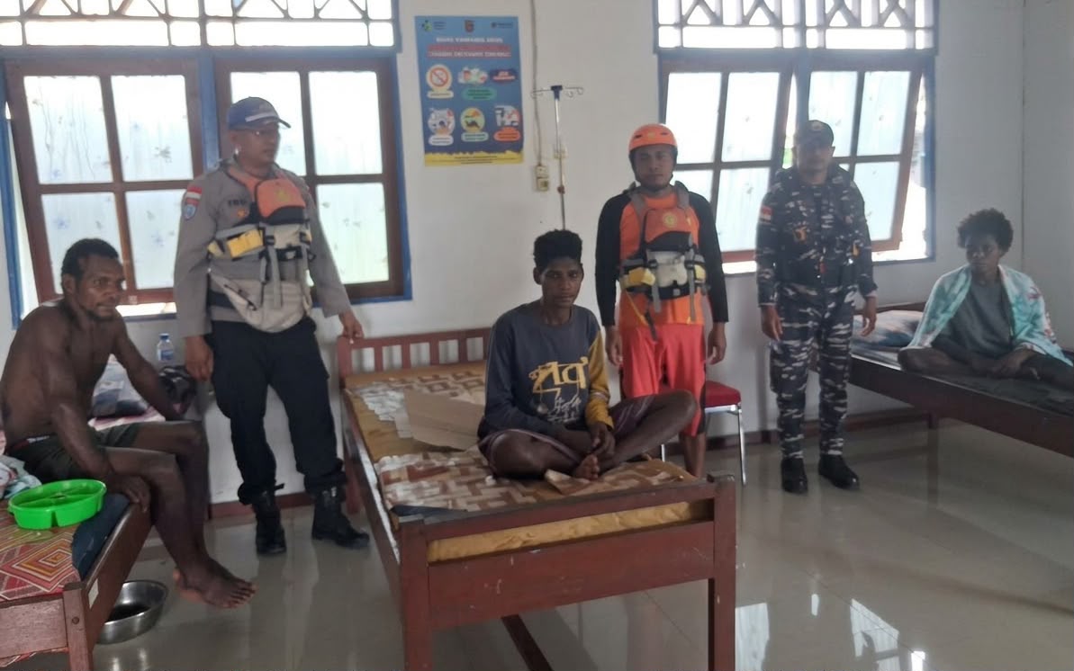 Perahu Ketinting Tenggelam di Asmat: 2 Orang Kembali Ditemukan Selamat