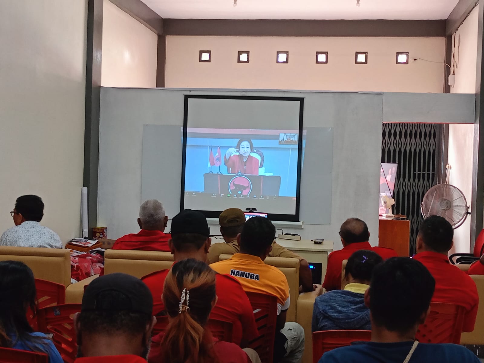 Pdip Mimika Ikuti Hut Partai Ke-51 Secara Zoom