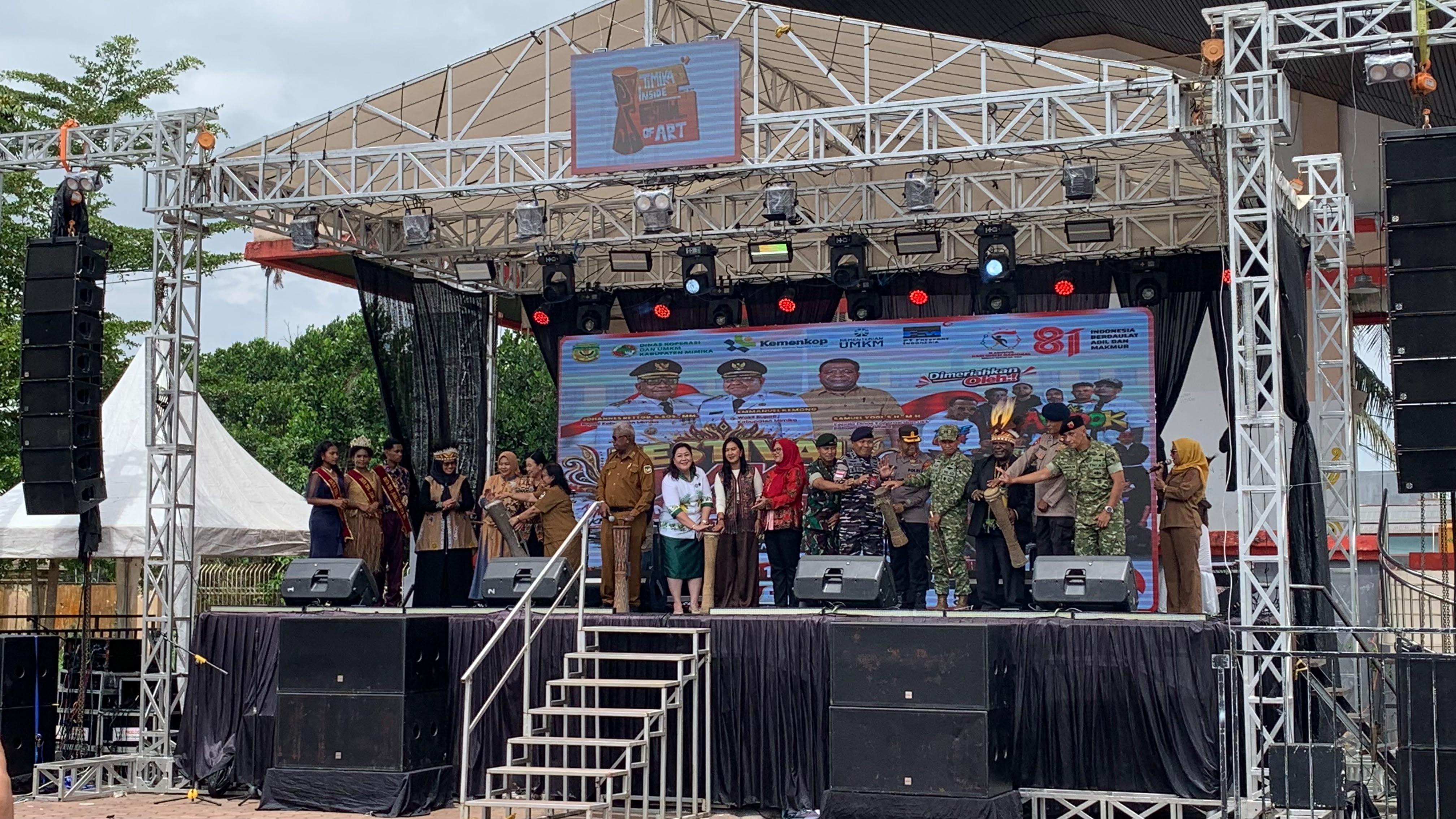 Meraba Ambisi Pemkab Mimika Genjot UMKM ke Pasar Global Lewat Festival UMKM