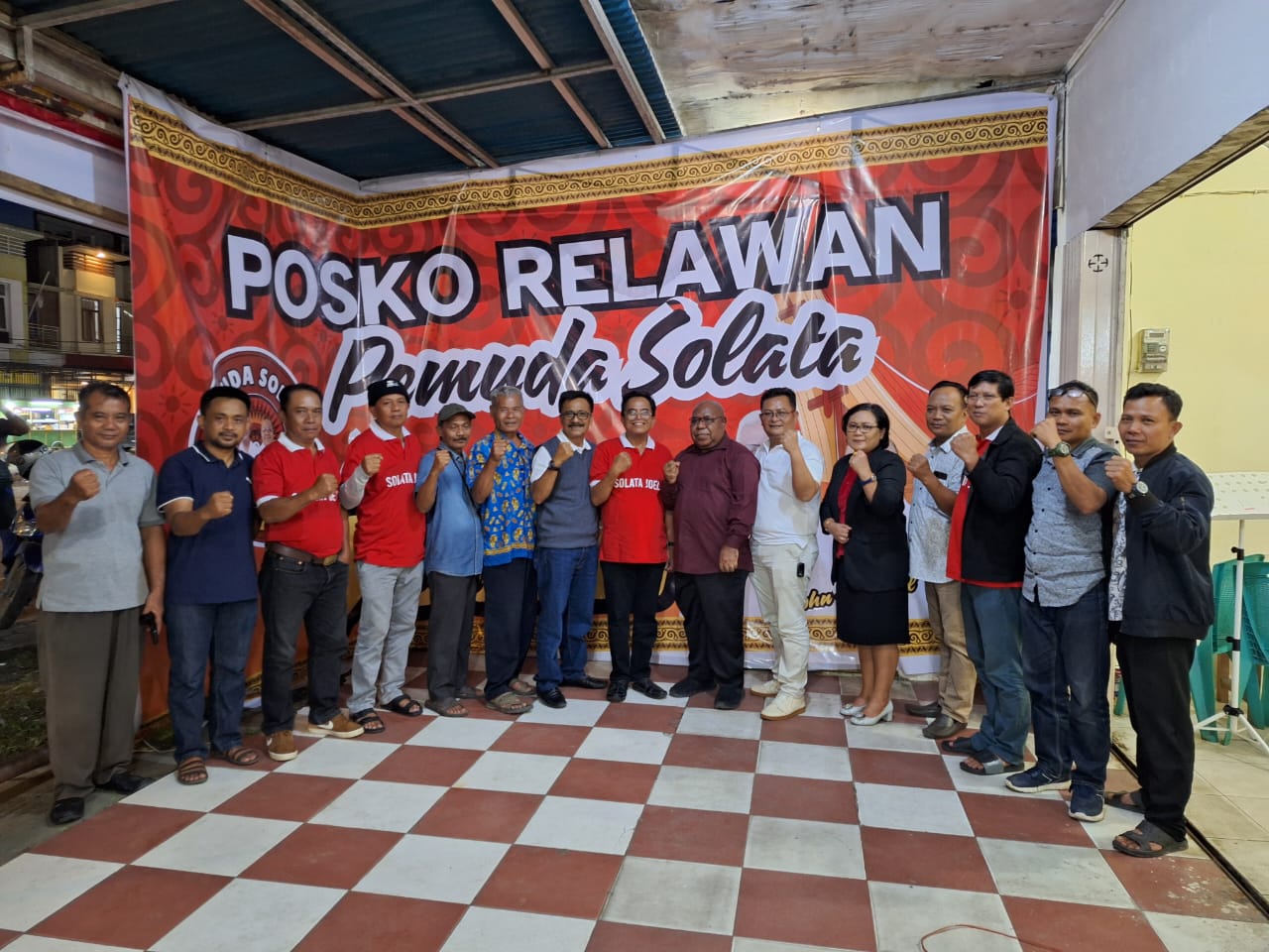 Posko "Rumah Pemilih Rasional" Pemuda Solata for JOEL Diresmikan