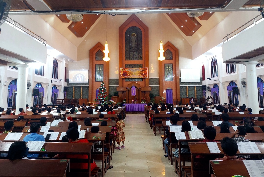 Persekutuan Sangakungan Timika Gelar Natal Bersama