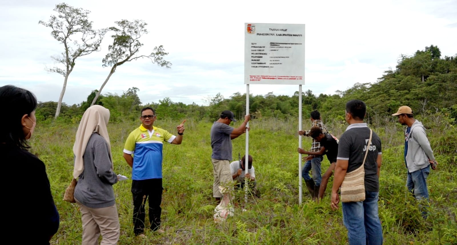 Pj Bupati Mappi Pantau Sejumlah Pembangunan Infrastruktur