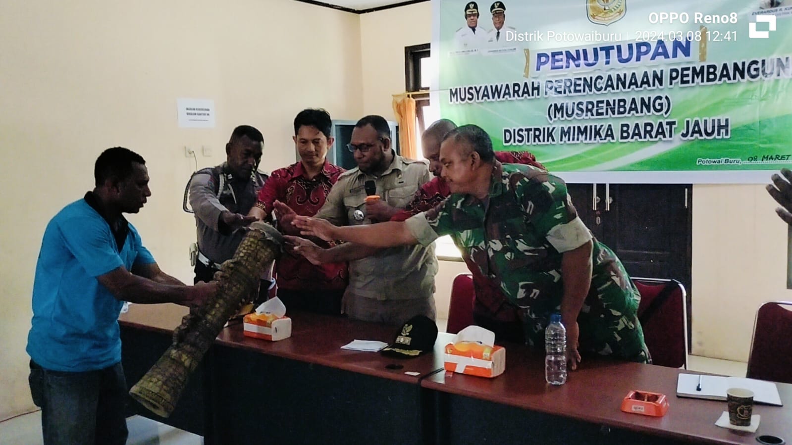 86 Program Usulan di Distrik Mimika Barat Jauh Kadistrik : Listrik, Air Bersih dan Perumahan,Jaringan Internet dan Tower Telkomsel Jadi Program Prioritas