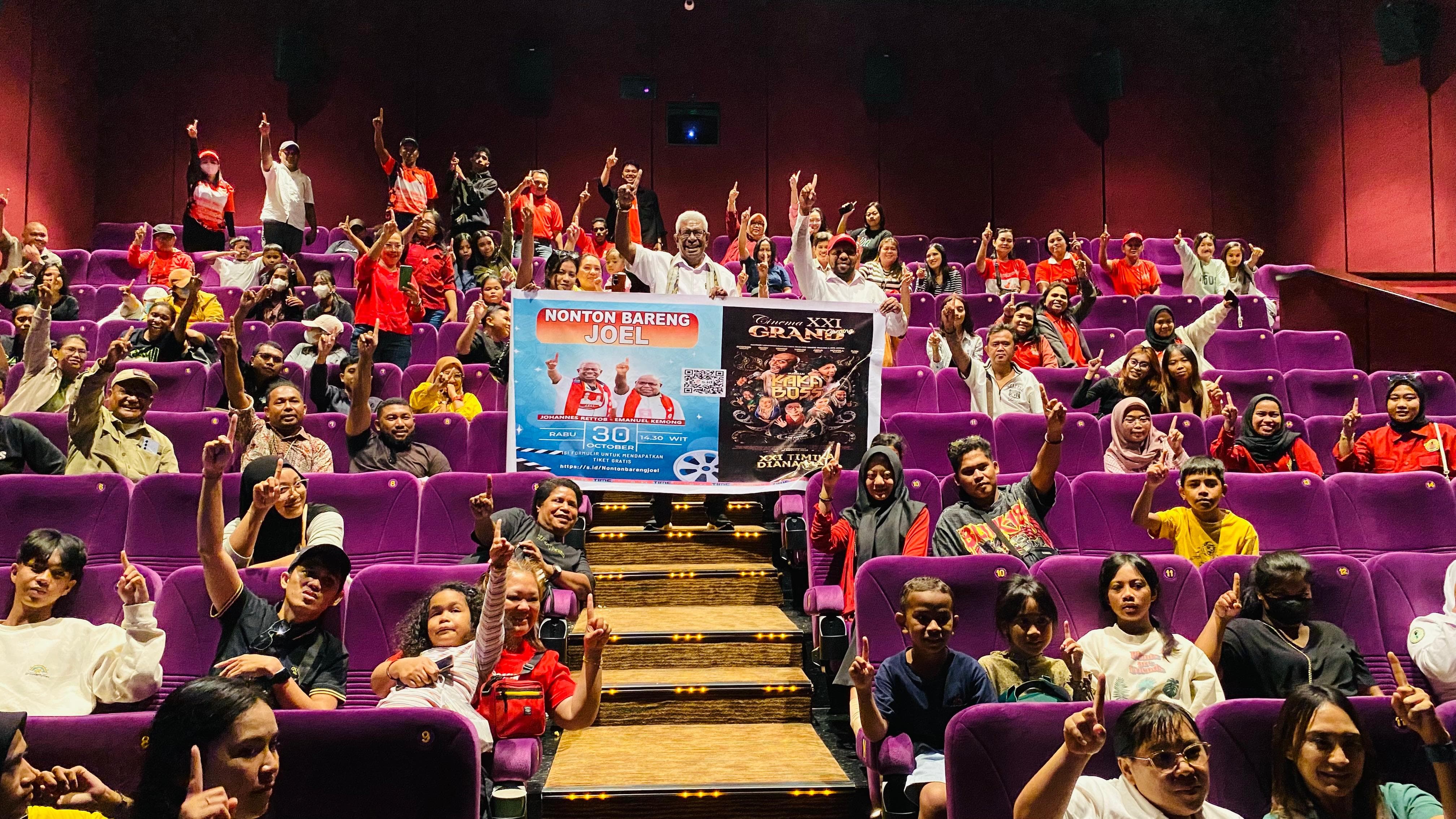 Cinema XXI Hadir di Timika, John Rettob: Bukti Kita Memudahkan Investasi