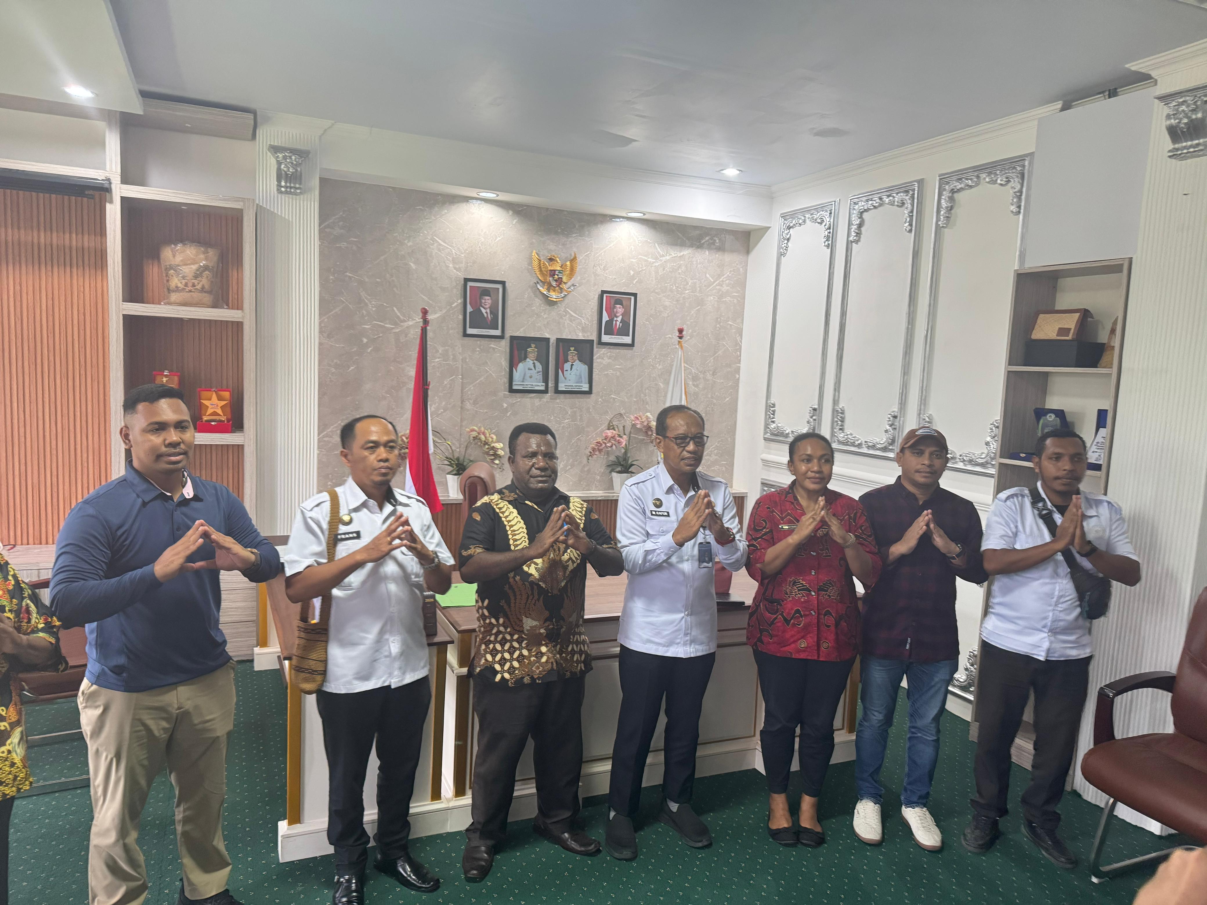 Dinas Koperasi dan UMKM Mimika Teken Kerjasama untuk Pemberdayaan Warga Binaan