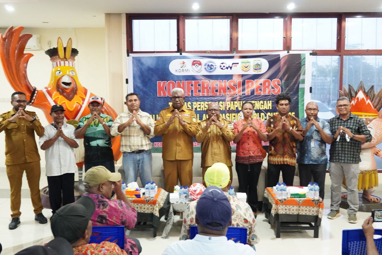 Bupati Mimika Diundang Hadiri Pembukaan Asia Pacific Walking Football Cup 2025 di Bali