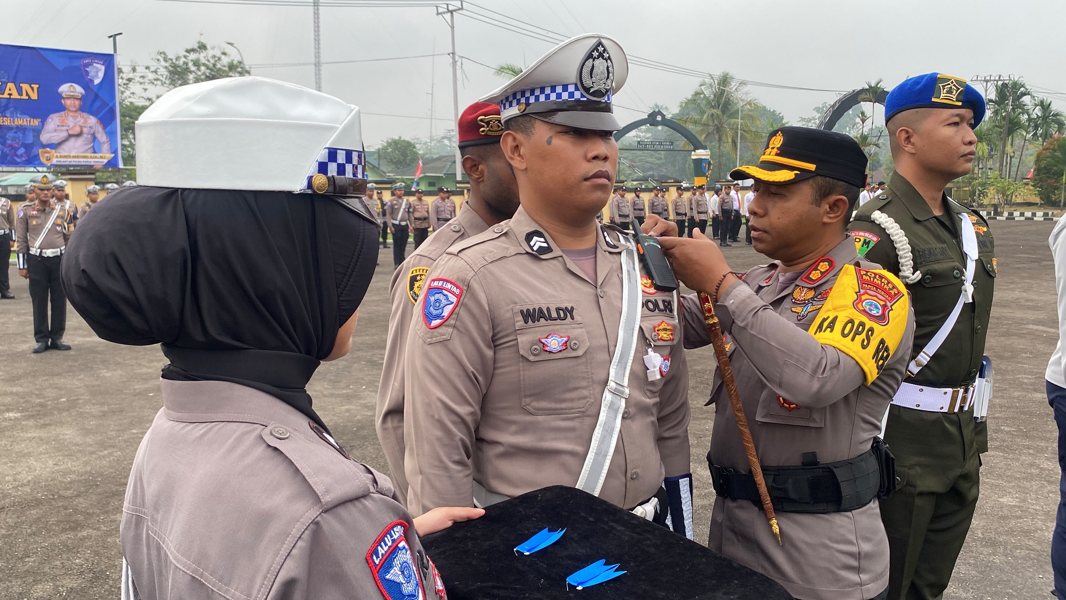 Polres Mimika Gelar Operasi Patuh Noken 2026 Tekan Angka Kecelakaan