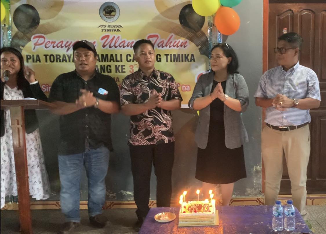 Rayakan HUT ke-3, PTS Cabang Timika Gelar Ibadah Syukur