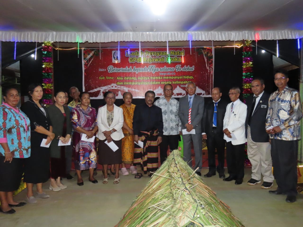  Ibadah Natal Gpdi Rajawali Iwaka Hadirkan Pengkhotbah Pdt. Mph Maury, Anthon Pali’: Bersatu Melayani