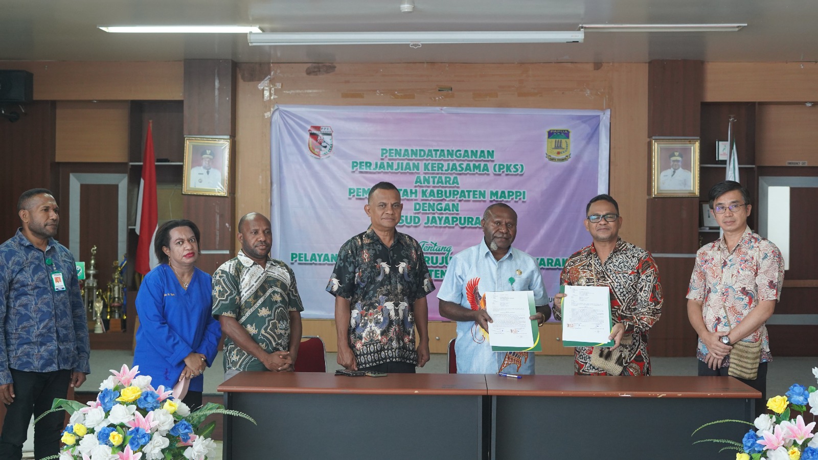 Bravo! Pemkab Mappi Kerja Sama Dengan 4 Rs Besar, Layani Kebutuhan Kesehatan Warga