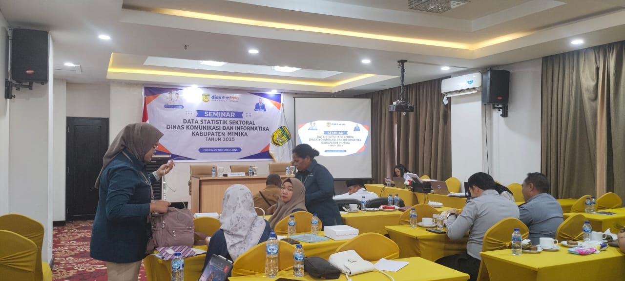Peningkatan Data Statistik Sektoral di Kabupaten Mimika: Seminar dan Peluncuran Buku Statistik