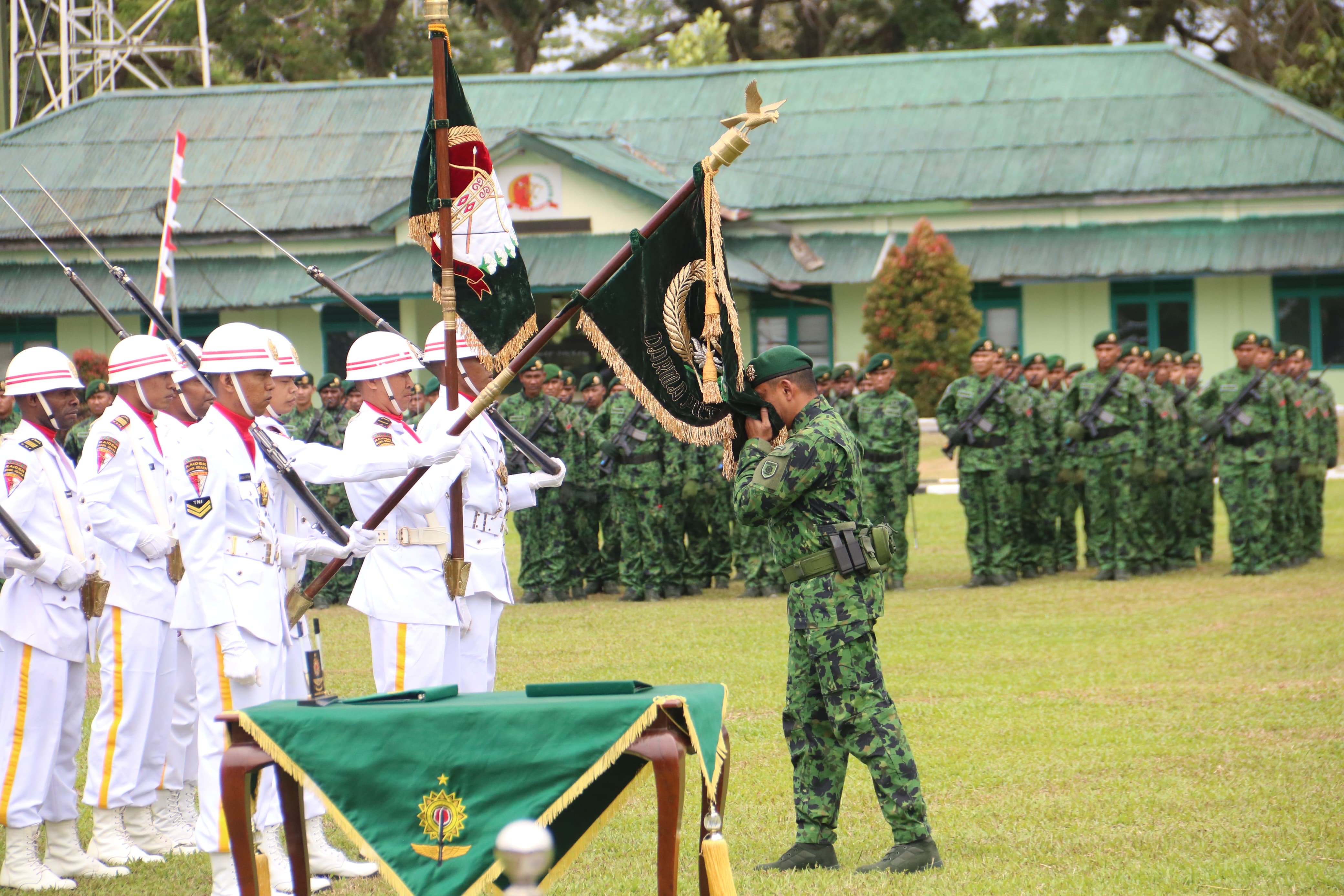 Jabatan Danbrigif 20/Ijk/3 Kostrad Resmi Berpindah Tangan