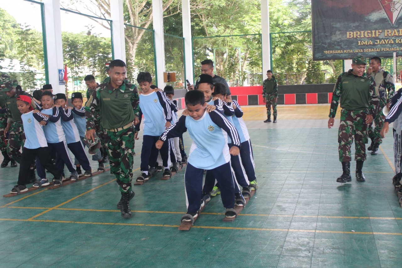 Integral Gelar Supercamp 2022 Di Mako Brigif Raider 20/IJK/3 Kostrad