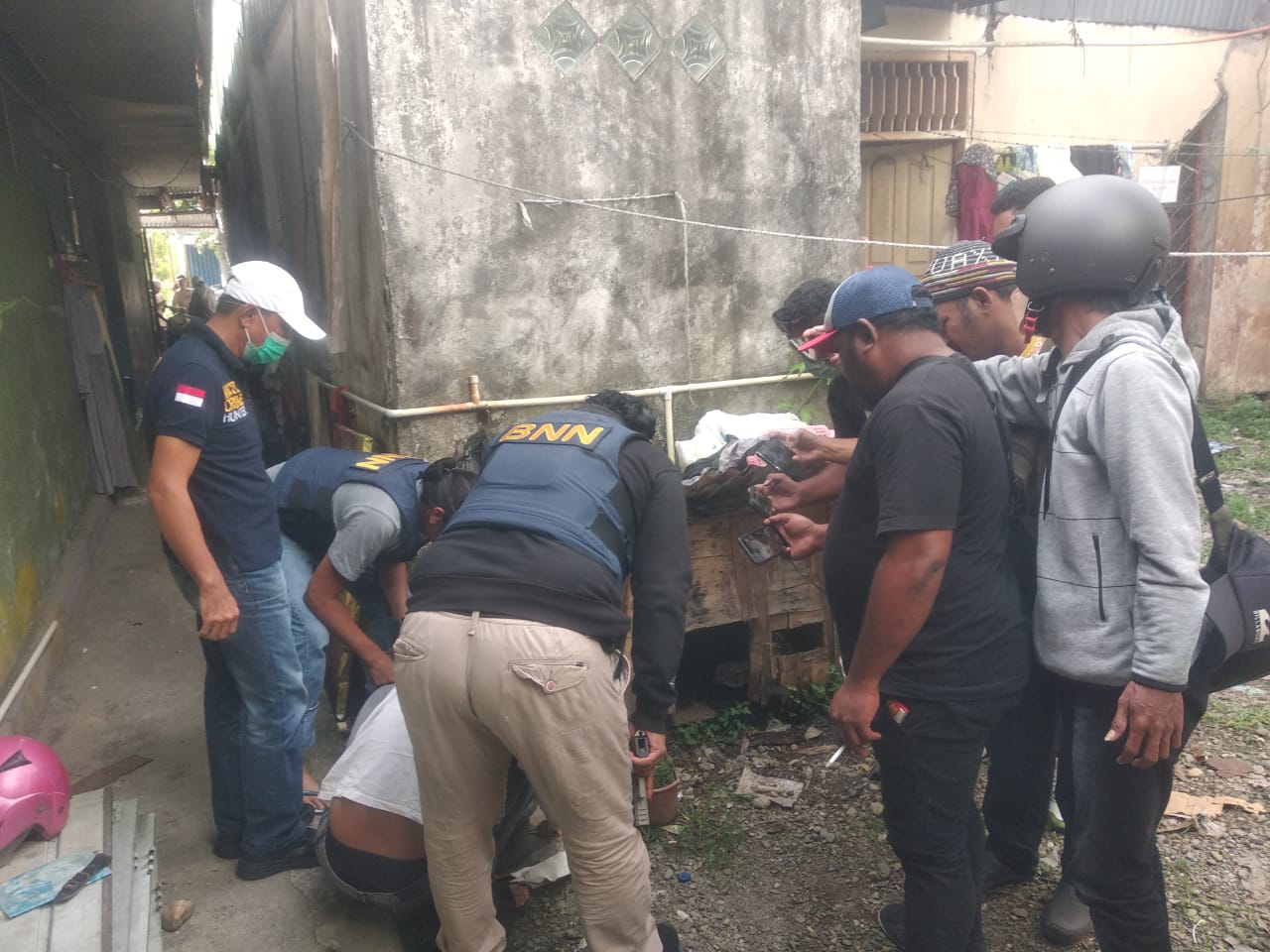  Tangkap 2 Pelaku Narkoba Bnnk Mimika Sita 37 Bungkus Plastik Klip Bening
