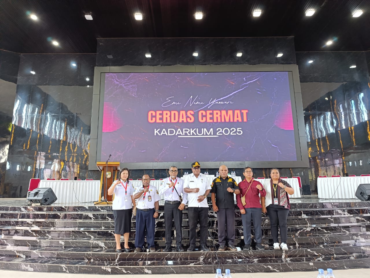 175 Siswa SMA/ SMK Ikuti Lomba Cerdas Cermat Sadar Hukum di Mimika