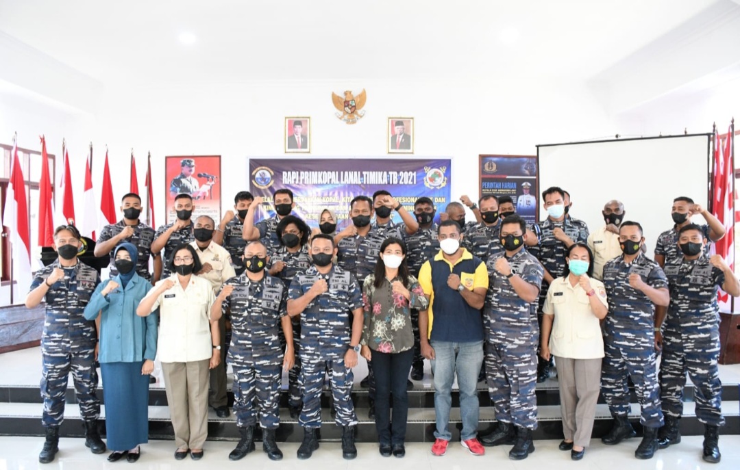 Primkopal Lanal Timika Gelar Rapat Anggota Tahunan