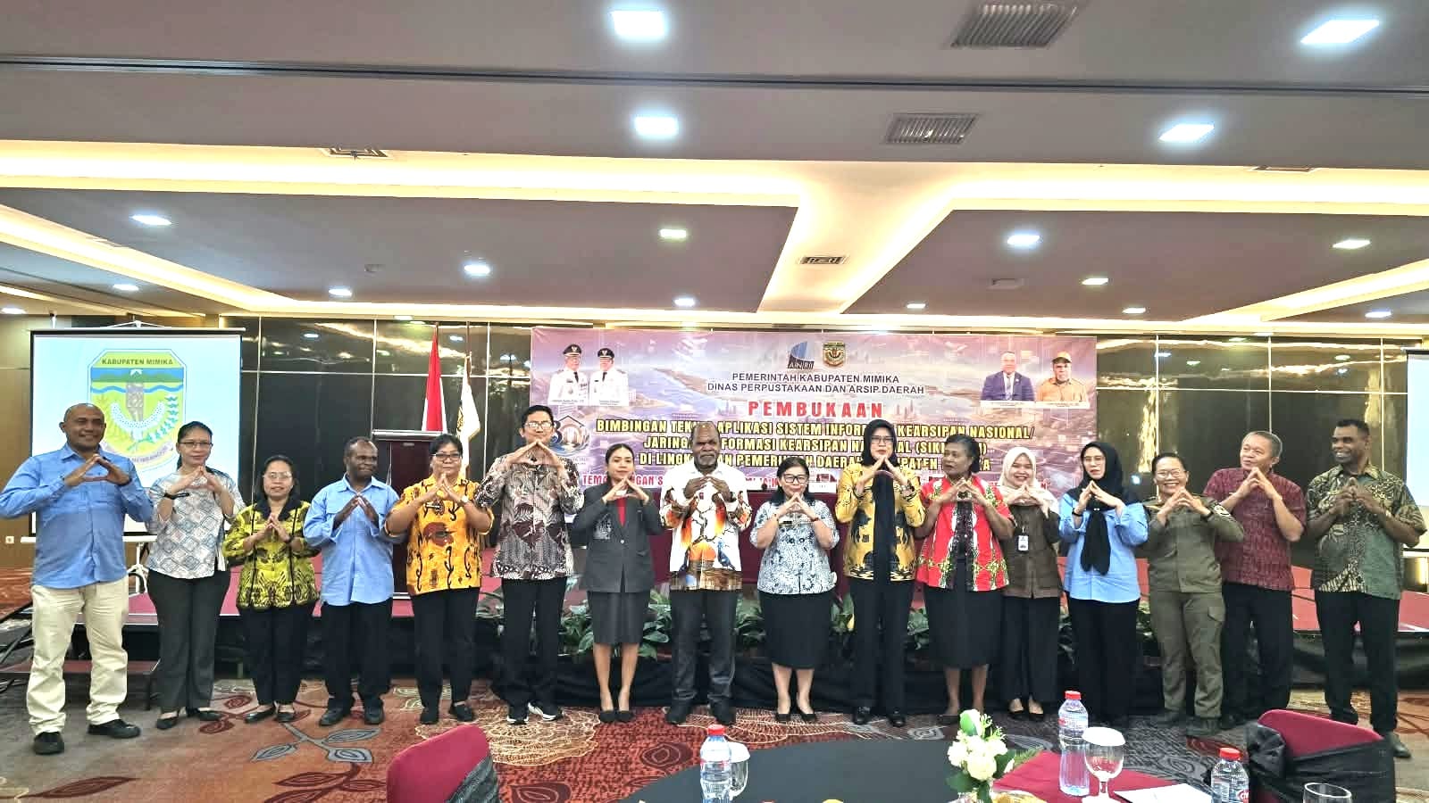 Digitalisasi Arsip Mimika: 100 ASN Dilatih Akses Sistem Kearsipan Nasional