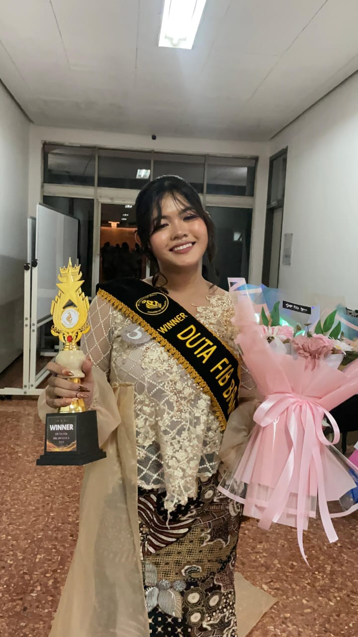 Alumni SMA Negeri 1 Mimika, Anindya Chutzpag Kyura Terpilih Jadi Duta FIB Universitas Brawijaya 2025