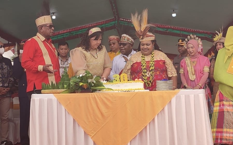 HUT Mimika ke-30, Wabup: Kemajuan Mimika Harus Tetap Berpijak Pada Akar Budaya