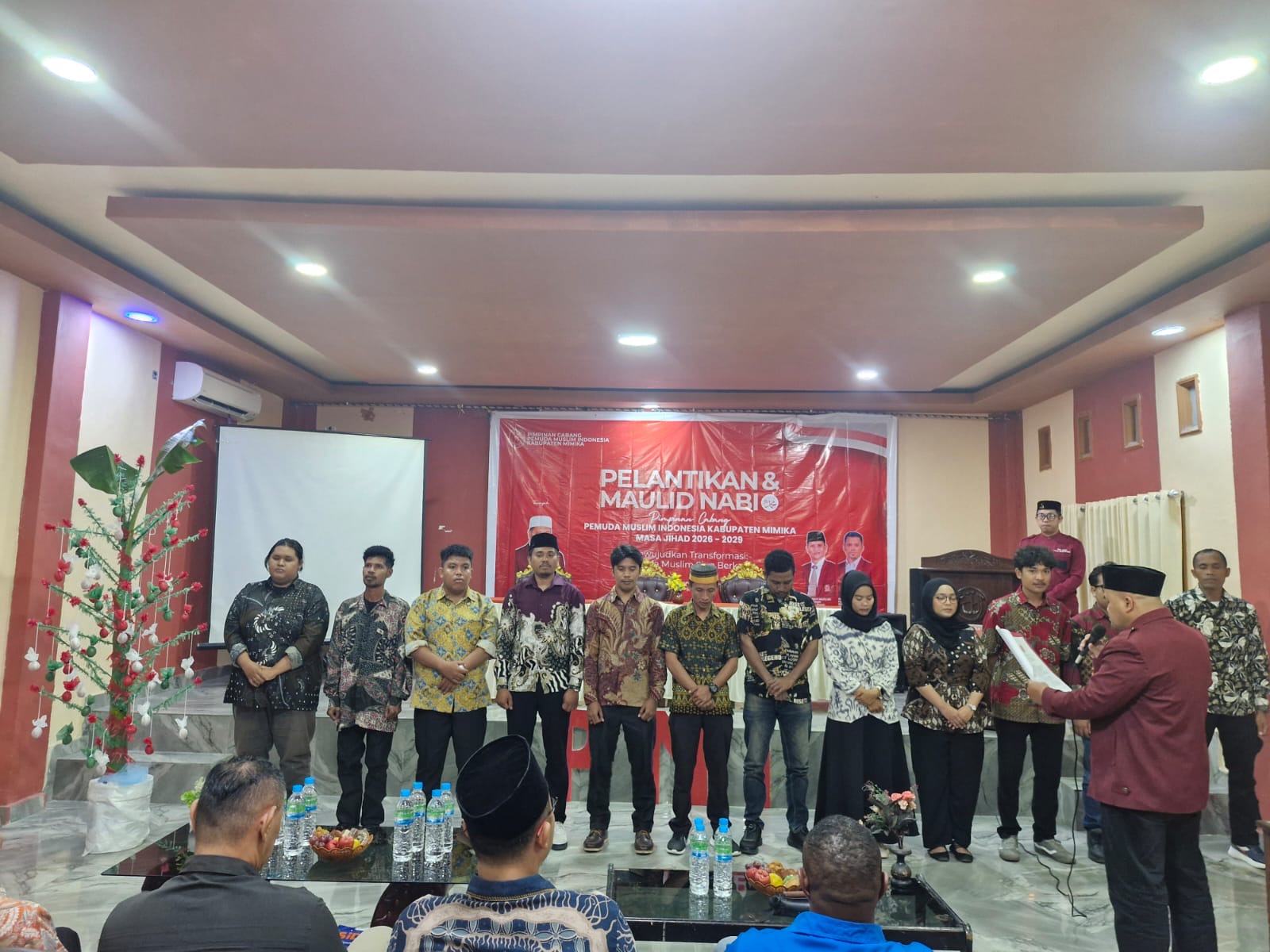 Pengurus Pemuda Muslim Indonesia Mimika Periode 2026-2029 Resmi Dilantik