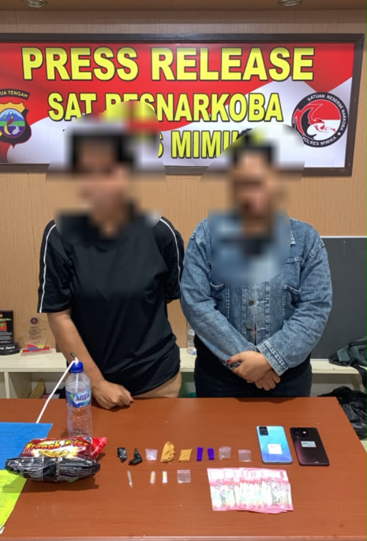 Polisi  Tangkap Dua Perempuan Terkait Kasus Sabu di Mimika