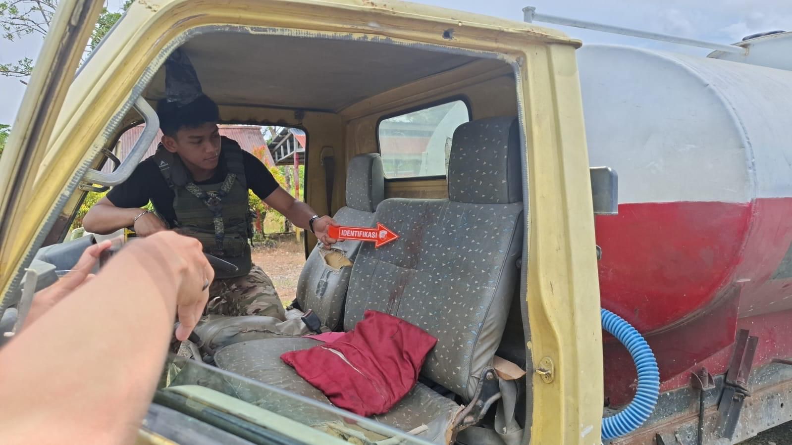 Sopir Truk Air Ditembaki OTK, Begini Kronologisnya