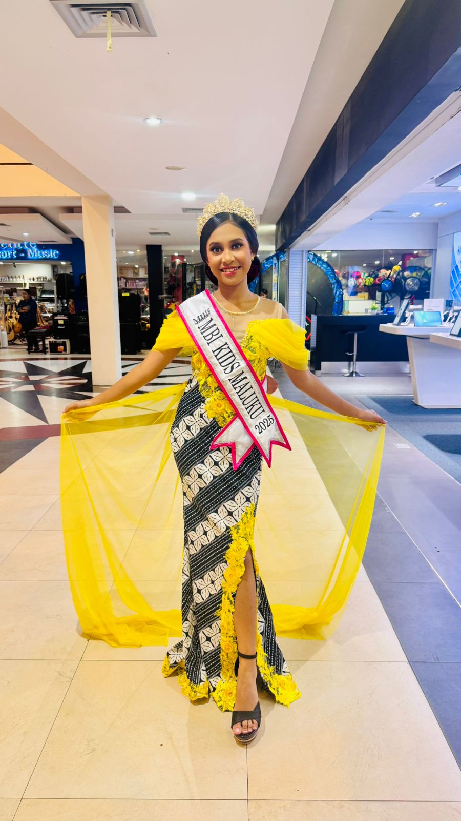 Anvie Titirloloby, Siswa SD Santa Maria Timika Siap Melangkah ke Ajang Nasional Miss Bintang Indonesia Kids 2025