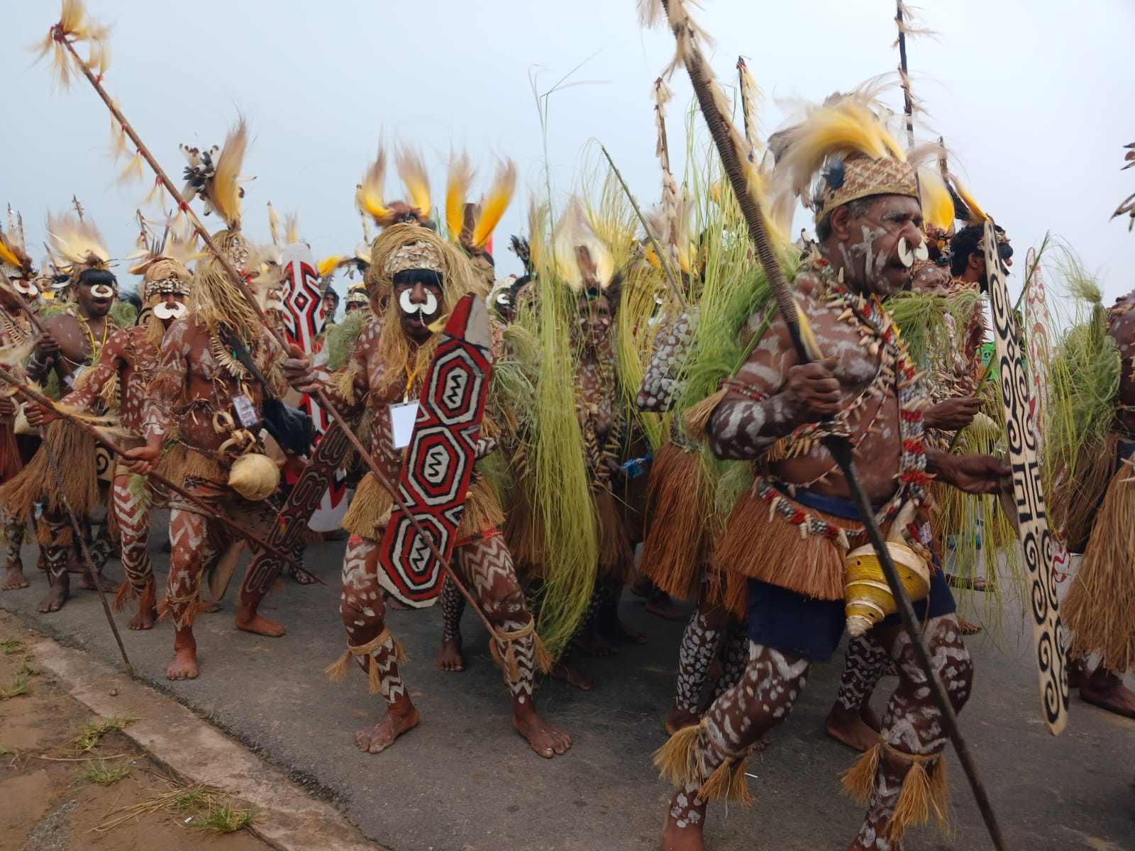 Hari Kedua Festival Budaya Sejuta Rawa 2 Diwarnai Atraksi Busana Dan Tarian Adat Dari Berbagai Etnis