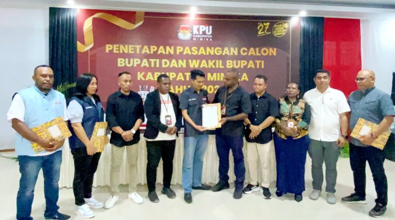 Sah, Kpu Tetapkan Tigapaslon Di Pilkada 2924,besok Pengundian Nomor Urut