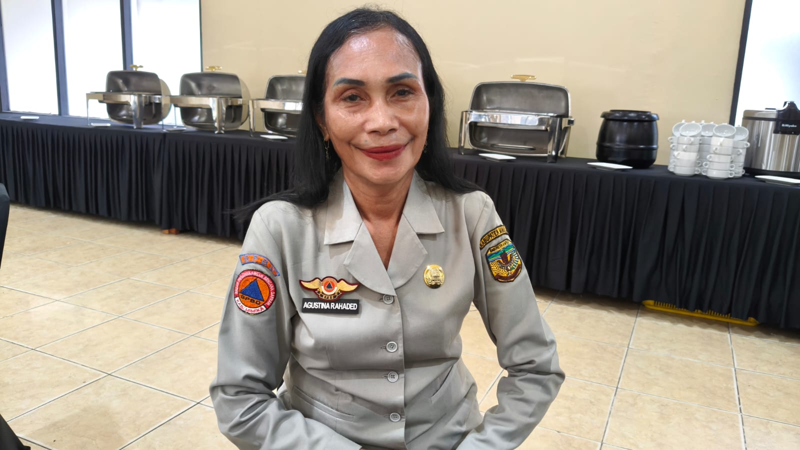 Terdampak Kabut Asap Kiriman, BPBD Imbau Masyarakat Mimika Gunakan Masker