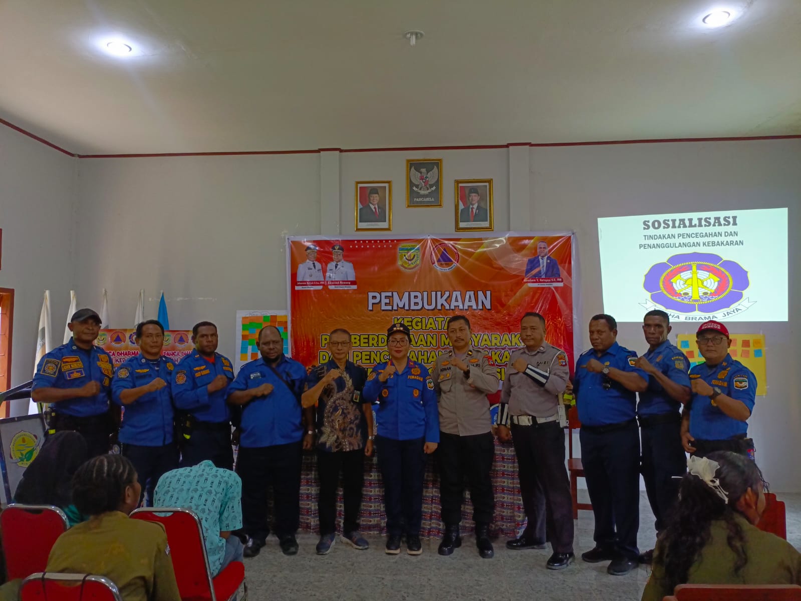 BPBD Gelar Sosialisasi Pemberdayaan Masyarakat dan Pencegahan Kebakaran