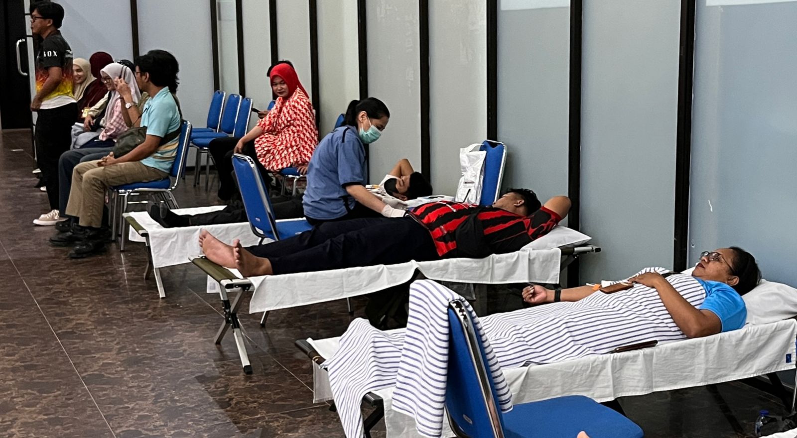 Semarak HUT RI ke-81, UPBU Mozes Kilangin Gelar Aksi Donor Darah