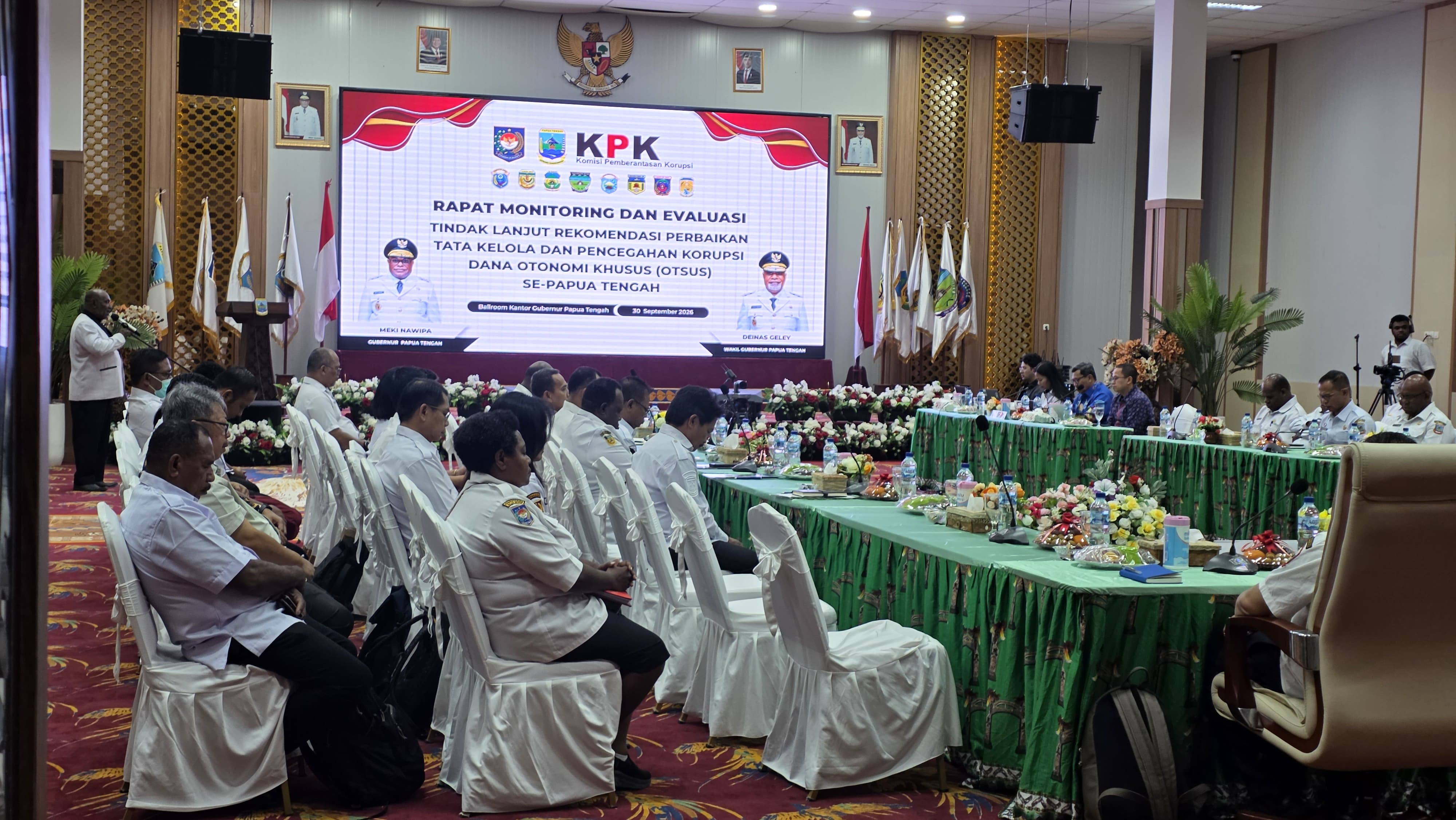 KPK Libatkan BP3OKP Evaluasi 18 Rencana Aksi Otsus Papua Tengah
