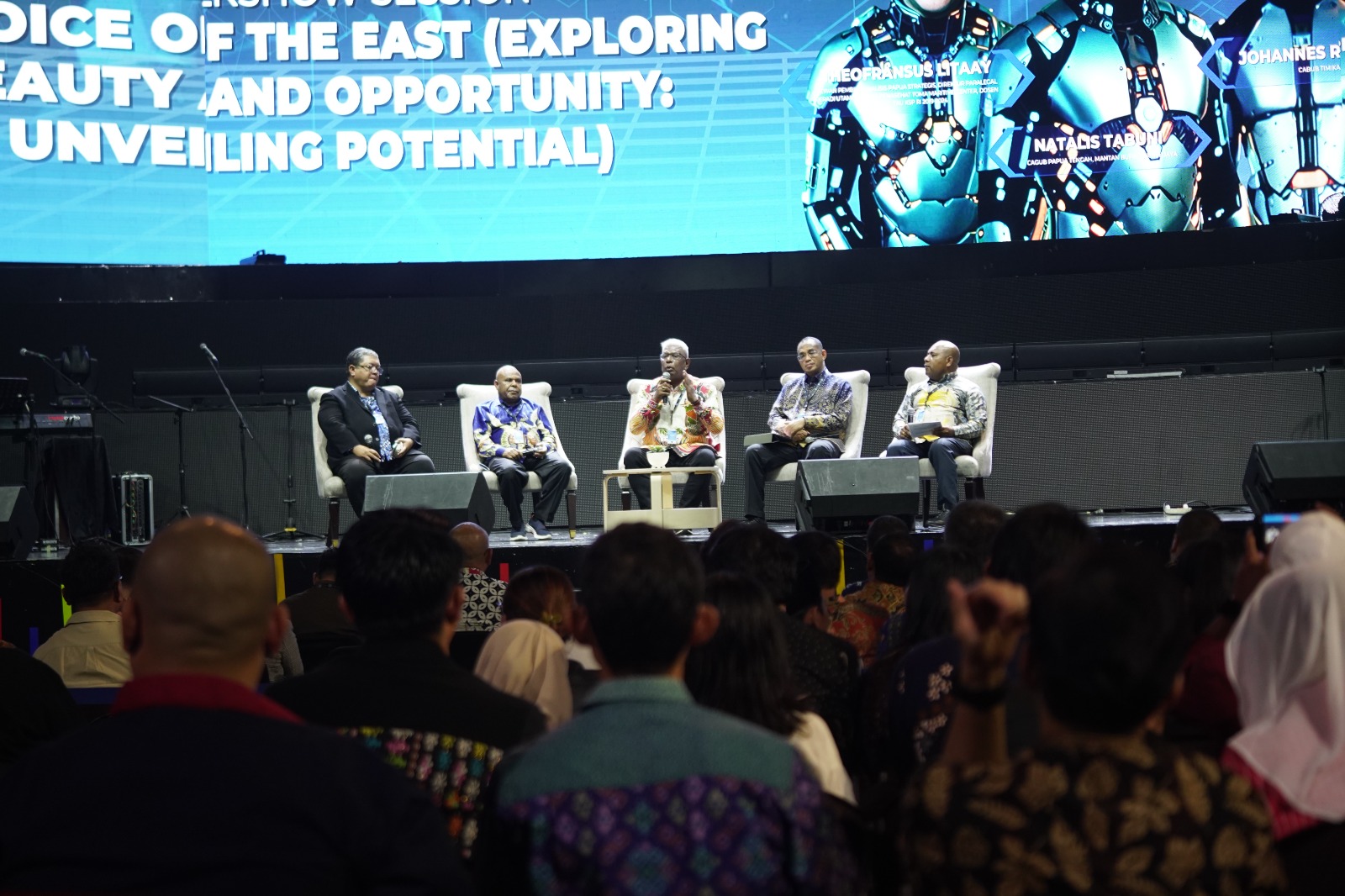 Berbicara di NBC 2024, John Rettob Harap Mimika Bisa Jadi Pusat Industri