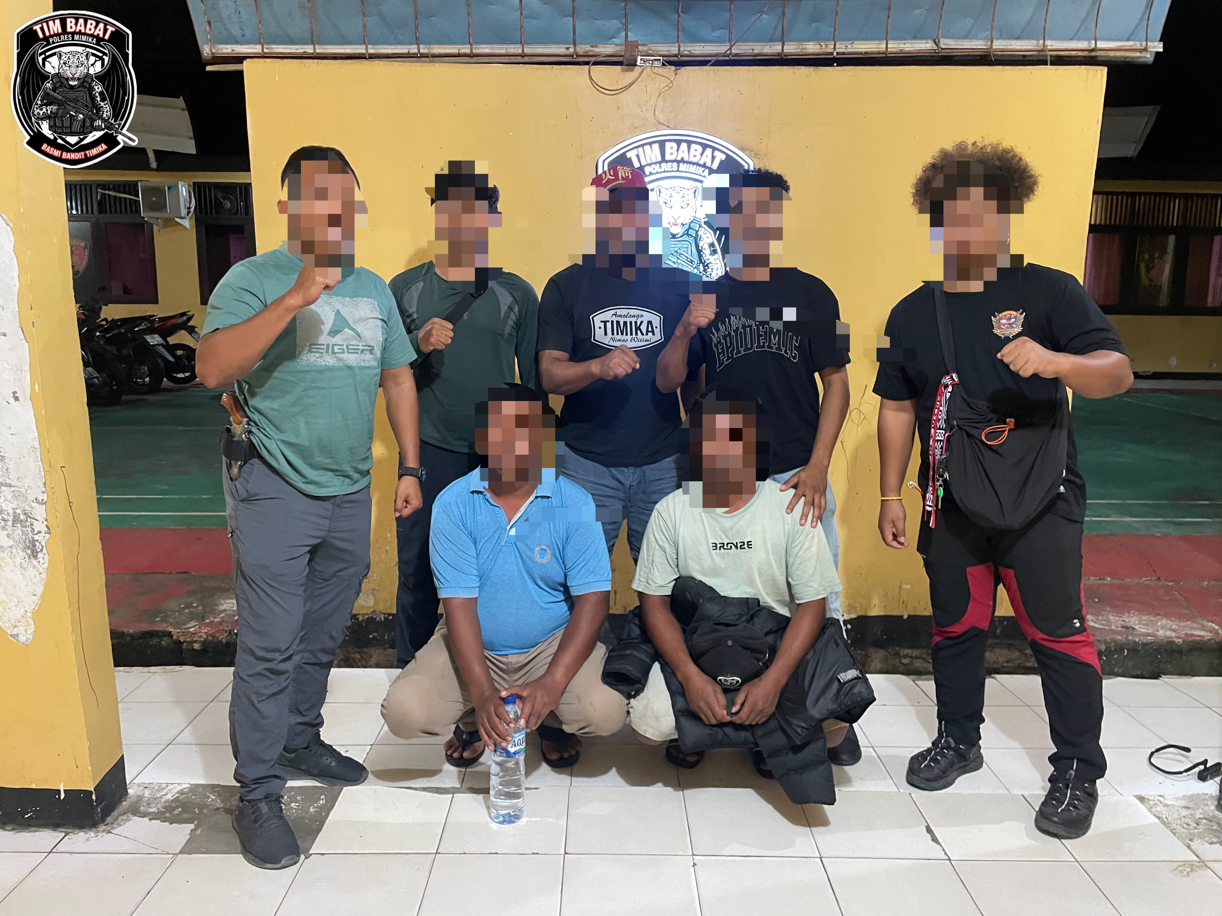 Polisi Tangkap Dua Pengeroyok Perempuan di Mimika