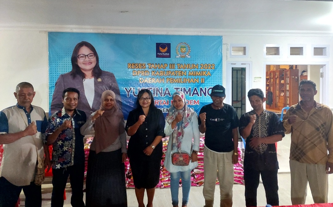 Jaring Aspirasi Warga, Yustina Timang Gelar Reses Iii Di Kelurahan Otomona