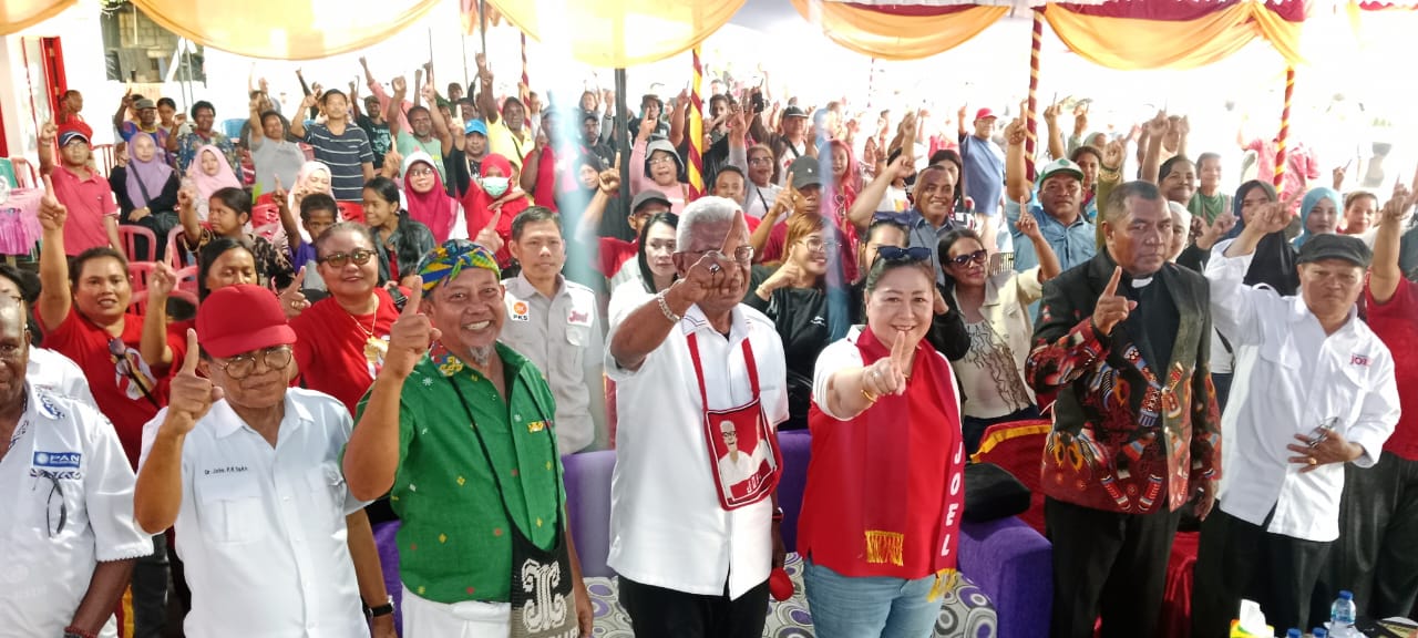Peresmian Posko Kemenangan Nusantara Sp2: Kode Alam Paslon Nomor Urut 1 Menuju Kemenangan