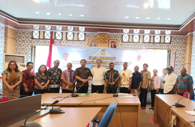 Kabupaten Mimika Gelar Seminar Evaluasi Dana Desa-Kampung untuk Peningkatan Pembangunan Daerah
