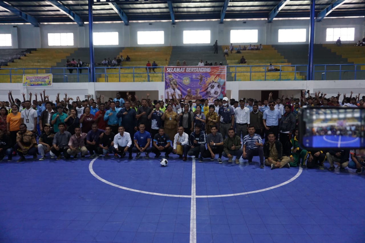 Sukseskan Turnamen Futsal Bupati Cup, Peserta Diminta Junjung Sportifitas