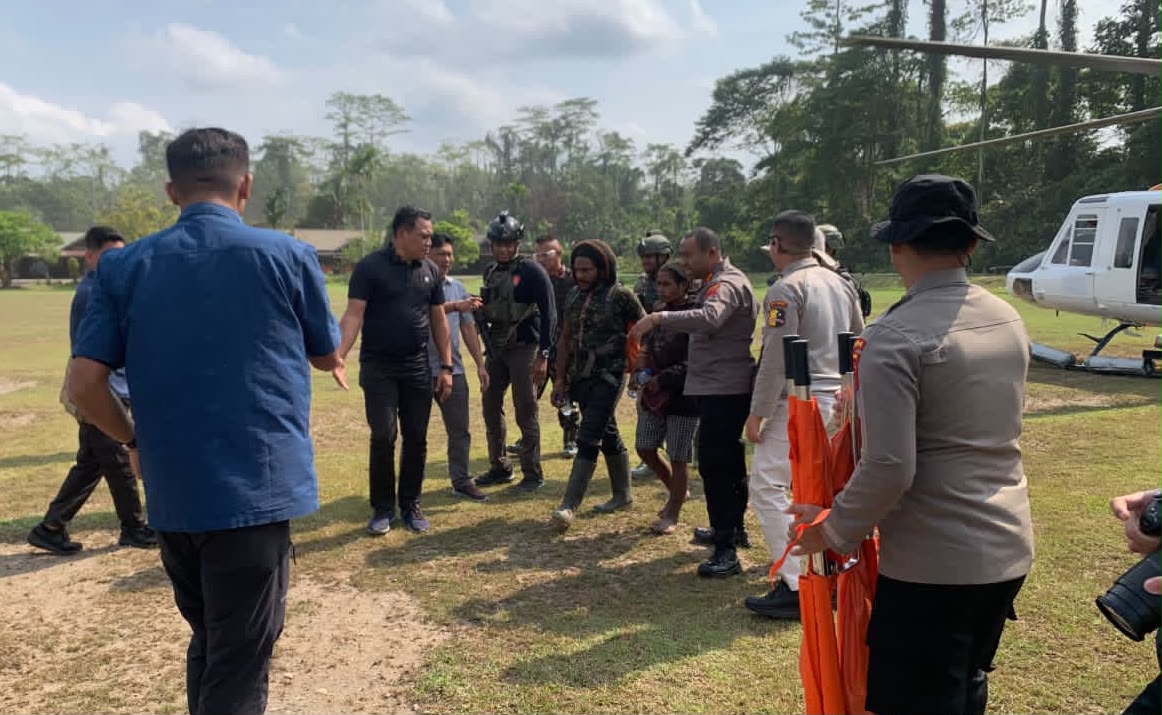 Polres Mimika dan Satgas ODC 2026 Berhasil Evakuasi Satu Korban Penculikan Paksa KKB ke Timika