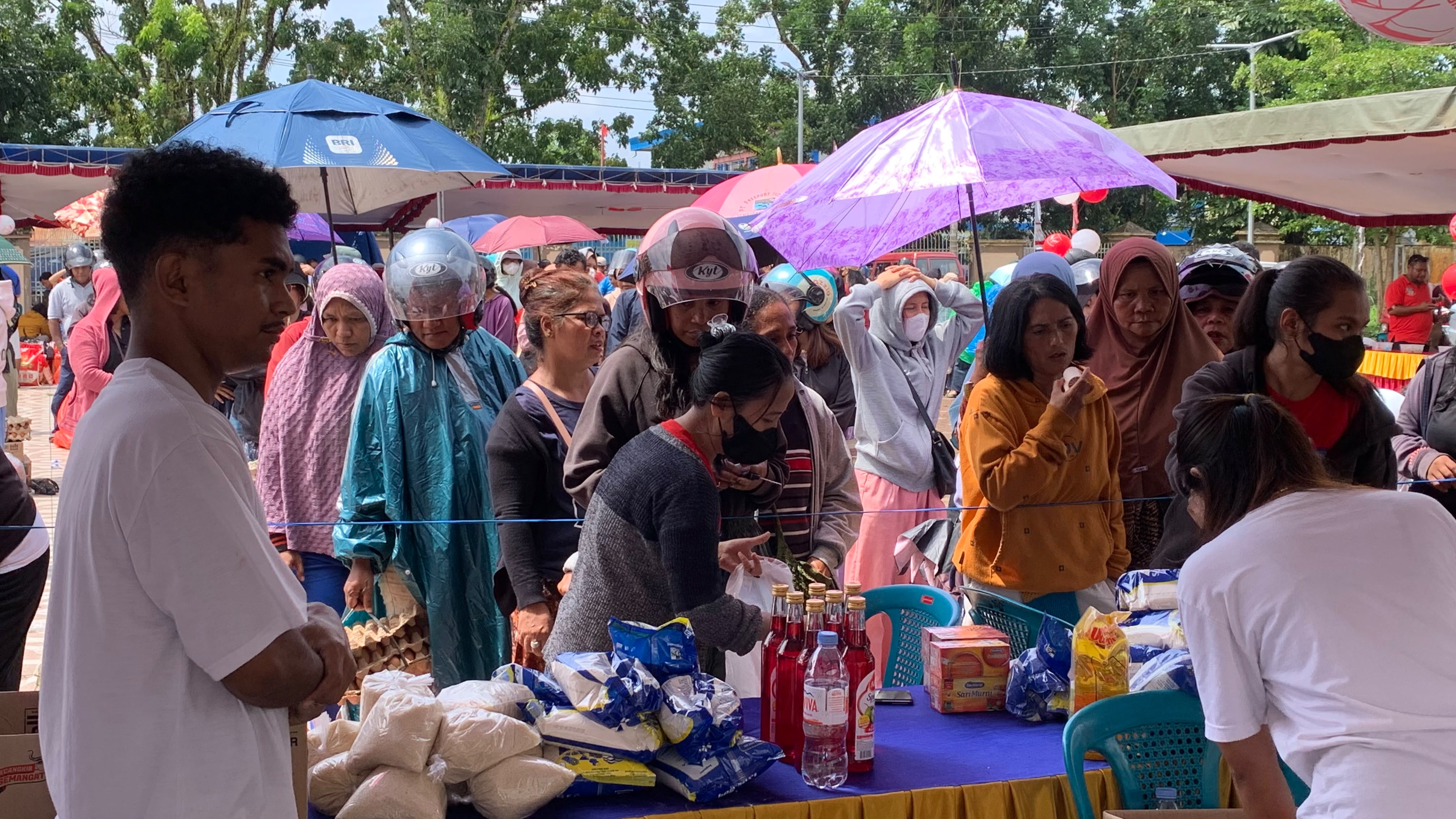 Jaga Daya Beli Warga, Pemkab Mimika Gelar Operasi Pangan Murah