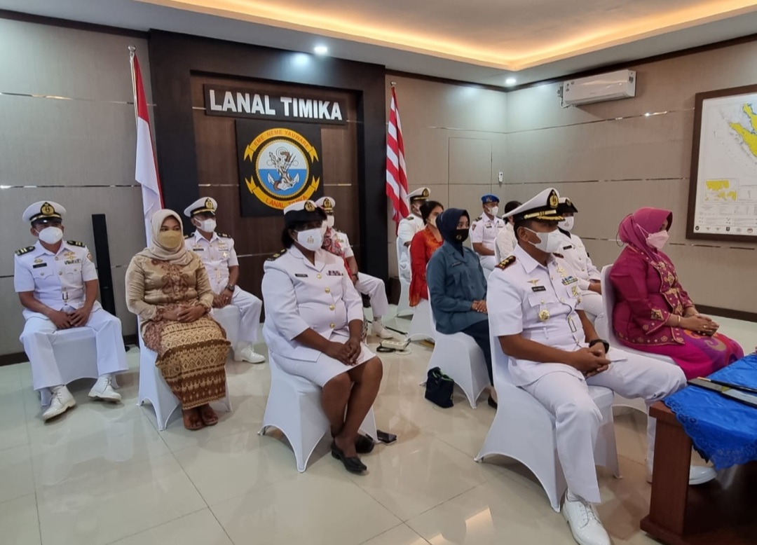Lanal Timika Ikuti Peringatan Hut Kowal Ke-59 Secara Virtual