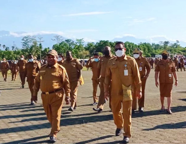 Bupati Mimika Kembali Rolling Jabatan di Lingkup Pemda Mimika