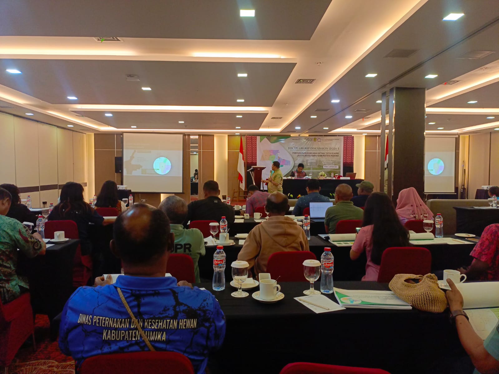 Pemkab Mimika Adakan FGD untuk Rencana Detail Tata Ruang Kota Baru