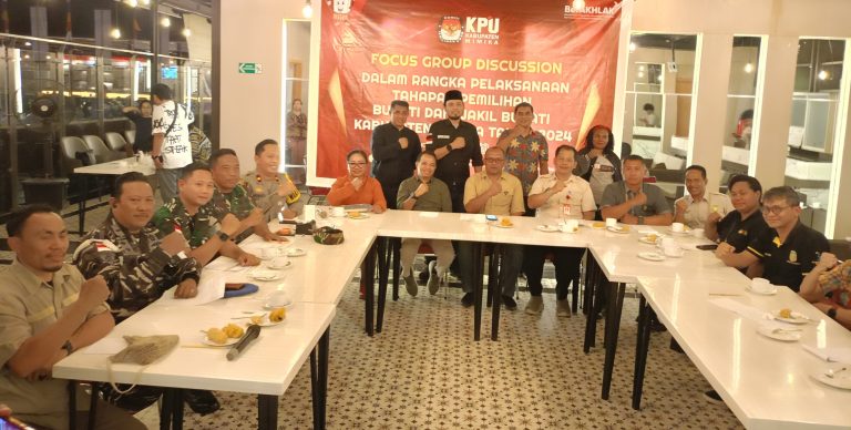 Kpu Mimika Gelar Forum Diskusi Grup Jelang Pendaftaran Bacalon